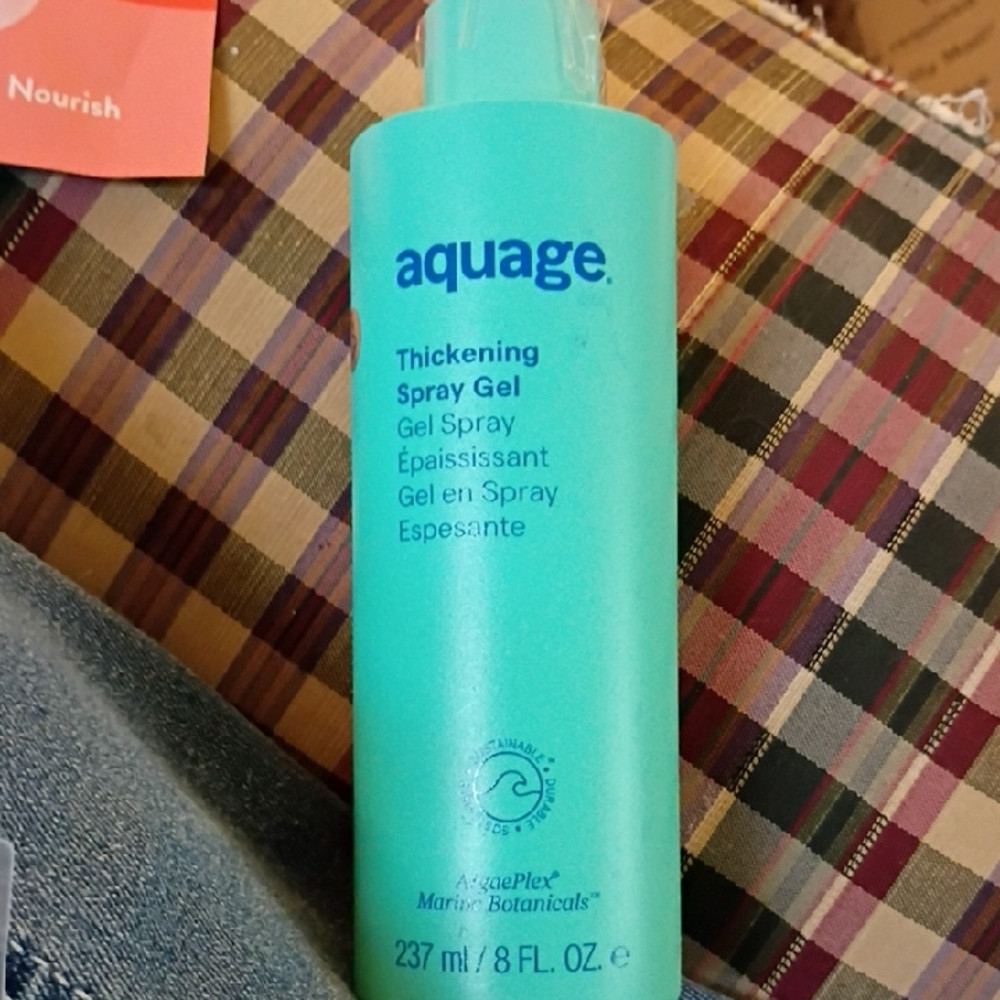 Aqua Thickening Spray Gel in Turquoise